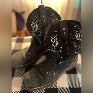 Justin Women’s Mandra Western Boots - Square Toe